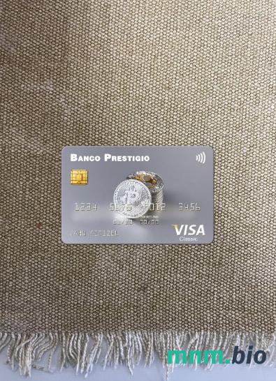 Angola Banco Prestigio, S.A. wygląd zdjęcia karty wizowej skan PSD + zdjęcie